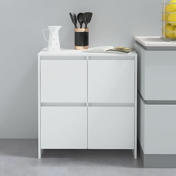 vidaXL Sideboard White 70x41x75 cm Engineered Wood