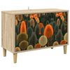 vidaXL TV Cabinet ZAANDAM 69 x 33 x 50 cm Sonoma Engineered Wood
