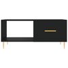 vidaXL Coffee Table Black 90x50x40 cm Engineered Wood