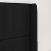 vidaXL Headboard Ear Black 80 x 16 x 4 cm PVC