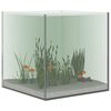 vidaXL Aquarium with Storage Transparent 30 x 30 x 30 cm Glass