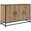vidaXL Bathroom Furniture Set 3 pcs Artisan oak Engineered wood
