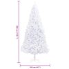 vidaXL Artificial Christmas Tree 300 cm White