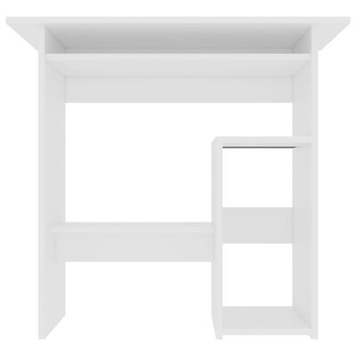 vidaXL Desk White 80x45x74 cm Engineered Wood