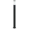 vidaXL Bollard Lights 3 pcs 110 cm Black IP44