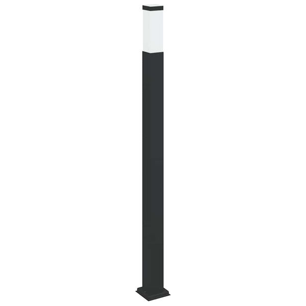 vidaXL Bollard Lights 3 pcs 110 cm Black IP44