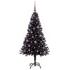 vidaXL Christmas Tree Black 150 cm PVC