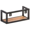 vidaXL Wall Shelves 2 pcs 40 cm Solid Acacia Wood