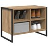 vidaXL Shoe Cabinet Artisian Oak 60 x 35 x 44 cm Engineered Wood