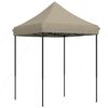 vidaXL Party Tent Folding Taupe 200 x 200 x 306 cm Oxford Fabric