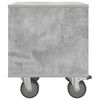 vidaXL Bedside Table 2 pcs Concrete Grey 40.5 x 40 x 48 cm