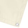 vidaXL Balcony Screen Cream 100 x 500 cm Oxford Fabric