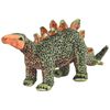 vidaXL Standing Plush Toy Stegosaurus Dinosaur Green and Orange XXL