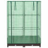 vidaXL Raised Bed with Greenhouse Cover Rattan Look 80x40x123 cm