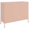 vidaXL Sideboard Pink 100.5x39x79 cm Steel