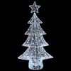 vidaXL Christmas Tree with 160 LEDs Cold white 151 cm Acrylic
