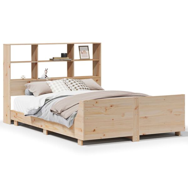 vidaXL Bed Frame without Mattress 120x200 cm Solid Wood Pine