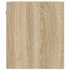 vidaXL Wall-Mounted Bedside Cabinets 2 pcs Sonoma Oak 38x34x40 cm