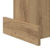 vidaXL End Table Artisan Oak 35.5 x 35 x 40 cm Engineered Wood