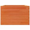vidaXL Garden Planter Wax Brown 70x70x45.5 cm Solid Wood Pine