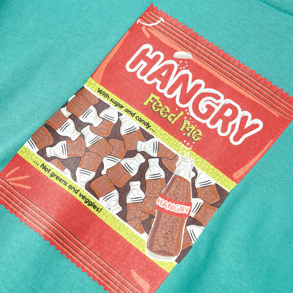 Kids' T-shirt with Short Sleeves Dark Mint 116