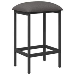 vidaXL Bar Stool Light Grey 40 x 32 x 64 cm Engineered Wood