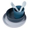 Bo Jungle 5 Piece Baby Tableware Set CPLA Blue
