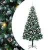 vidaXL Artificial Christmas Tree Green 210 cm