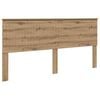 vidaXL Headboard Artisan Oak Engineered wood