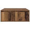 vidaXL Coffee Table Old wood 80 x 80 x 31 cm Engineered wood