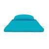 vidaXL Chair Cushion 2 pcs Turquoise 58 x 77 x 4.5 cm Oxford fabric