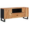 vidaXL TV Cabinet 105x33.5x46 cm Solid Wood Acacia&Engineered Wood