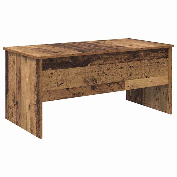 vidaXL Coffee Table Old Wood 102 x 50.5 x 46.5 cm Engineered Wood