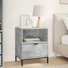 vidaXL Bedside Table Concrete grey 49 x 36 x 61 cm Engineered wood