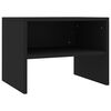 vidaXL Bedside Cabinets 2 pcs Black 40x30x30 cm Engineered Wood