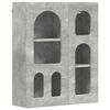 vidaXL Hanging Cabinet with Shelf ELST Concrete Grey 59 x 20 x 71.5 cm