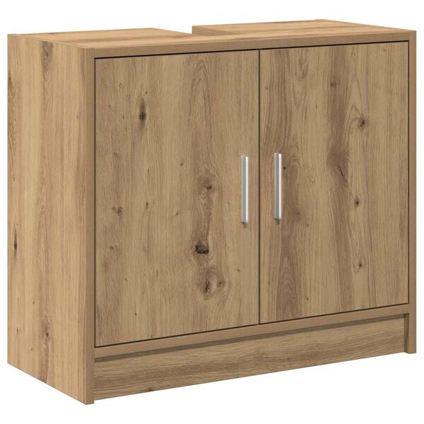 vidaXL Bathroom Cabinet Artisan Oak 63 x 29 x 55 cm Engineered wood