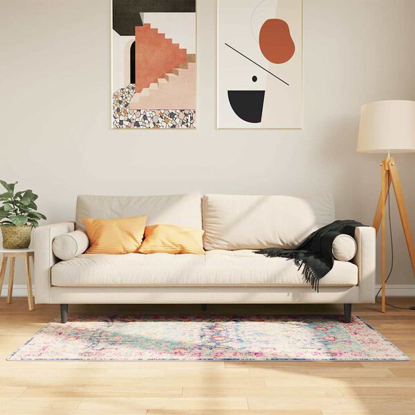 vidaXL Rug Washable Multicolour 80x150 cm