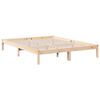 vidaXL Extra Long Bed Frame without Mattress 140x220 cm Solid Wood Pine