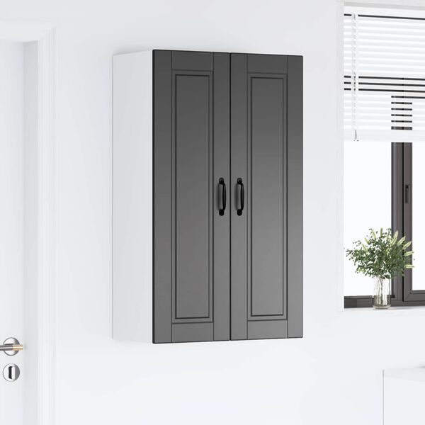 vidaXL Kitchen Cabinet Black 60 x 31 x 100 cm Engineered Wood