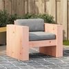 vidaXL Garden Sofa 79x60x62 cm Solid Wood Douglas