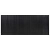 vidaXL Room Divider Black Width 400 cm Height 165 cm Bamboo