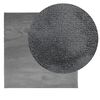 vidaXL Rug OVIEDO Short Pile Anthracite 240x240 cm