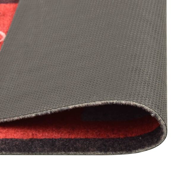 vidaXL Kitchen Carpet Washable Tomatoes 60x300 cm