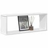 vidaXL Wall Cube Shelf 4 pcs High Gloss White 60x15x23 cm Engineered Wood