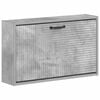 vidaXL Wall-Mounted Shoe Cabinet HAARLEM 71 x 17 x 43 cm Concrete Grey