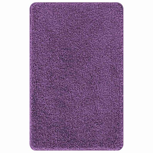 vidaXL Anti-slip Bath Mat Purple 60 x 90 cm PP