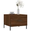 vidaXL Coffee Table Brown Oak 50x50x40 cm Engineered Wood