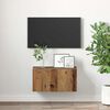 vidaXL TV Cabinet Set Brown 60 x 30 x 30 cm Engineered Wood