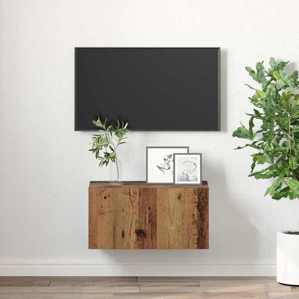 vidaXL TV Cabinet Set Brown 60 x 30 x 30 cm Engineered Wood